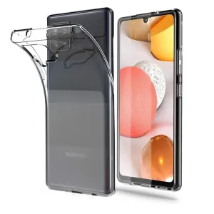 Transparentní silikonový kryt s tloušťkou 0,3mm  Samsung Galaxy A42 5G průsvitný