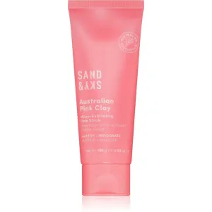 Sand & Sky Australian Pink Clay Micro-Exfoliating Face Scrub mikro-exfoliačný čistiaci gél na tvár 100 g
