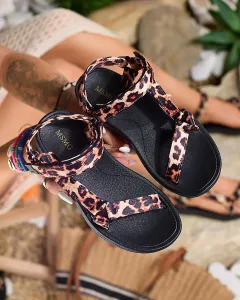 Royalfashion Béžové dámske sandále Leonno