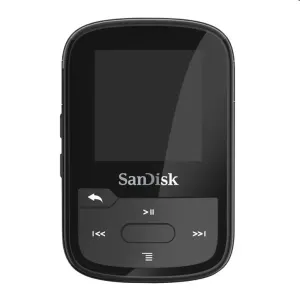 SanDisk MP3 Clip Sport Plus 32 GB, black, použitý, záruka 12 mesiacov SDMX32-032G-E46K