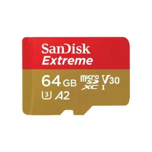 SanDisk Extreme microSDXC 64GB 170MB/s + adaptér #4492633