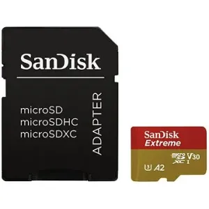 SanDisk MicroSDXC 400GB Extreme Pro A2 UHS-I (V30) U3 + SD adaptér