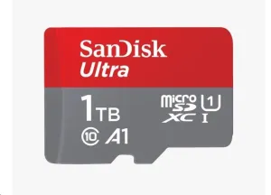 SanDisk MicroSDXC karta 1TB Ultra (150 MB/s, A1 Class 10 UHS-I) + adaptér