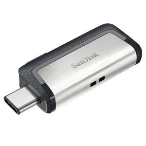 USB kľúč SanDisk Ultra Dual Drive, 128GB, USB 3.1 - rýchlosť 150MB/s (SDDDC2-128G-G46)