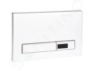 SANELA - Příslušenství Automatický splachovač WC do zostáv SLR 20 a SLR 21, tlačidlo, biely SLW 02A