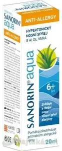 Sanorin Aqua ANTI-ALLERGY nosový sprej, 20ml