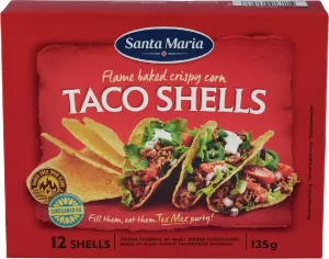 Santa Maria Taco shells 135 g #1557407