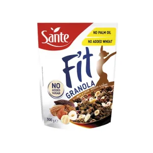 Sante Fit Granola 12 x 300 g orechy a kakao