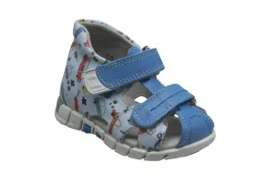 SANTÉ Detské zdravotné sandále N/950/9/80 modrá 25