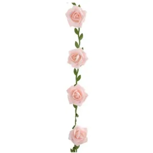 Santex Girlanda s ružami Farba: ružová
