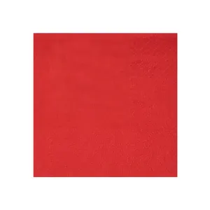 Santex Servítky - jednofarebné 21 x 20 cm Farba: červená