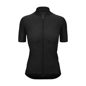 SANTINI Cyklistický dres s krátkym rukávom - COLORE PURO - čierna #9281460