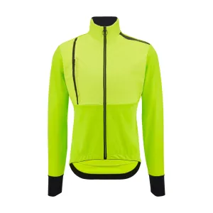 SANTINI Cyklistická zateplená bunda - VEGA ABSOLUTE - zelená #8159918