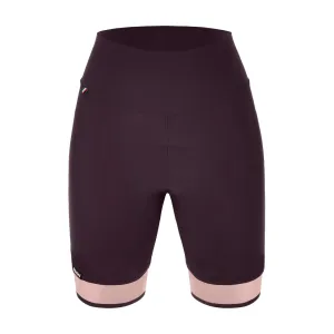 SANTINI Cyklistické nohavice krátke bez trakov - GIADA PURE - ružová/čierna #9281462