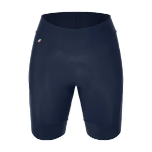 SANTINI Cyklistické nohavice krátke bez trakov - OMNIA - modrá