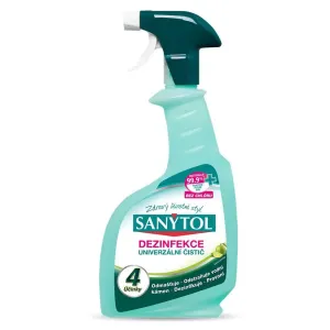 Sanytol Dezinfekčný univerzálny čistič - sprej 4 účinky limetka 500 ml