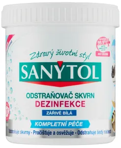 Sanytol Dezinfekčný odstraňovač škvŕn Žiarivá biela 450 g