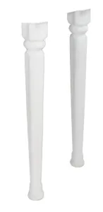 SAPHO - ANTIK nohy k umývadlu (2 ks), biela KL270
