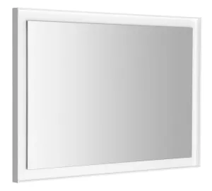 SAPHO - FLUT LED podsvietené zrkadlo 1000x700, biela FT100