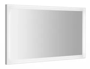 SAPHO - FLUT LED podsvietené zrkadlo 1200x700, biela FT120