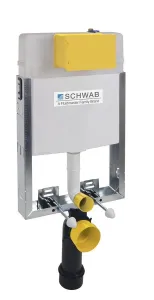 SAPHO - SCHWAB SET WC 199 podomietková nádržka pre zamurovanie, DN110 T02-0112-0250