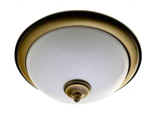 SAPHO - GLOSTER stropné svietidlo 2xE14, 40W, bronz AU514