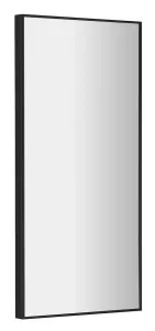 SAPHO - AROWANA zrkadlo v ráme 350x900, čierna mat AWB3590