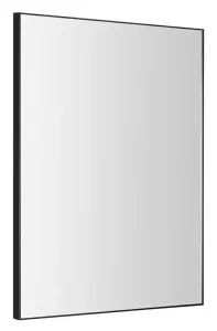 SAPHO - AROWANA zrkadlo v ráme, 600x800, čierna mat AWB6080