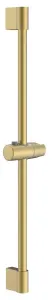 SAPHO - Sprchová tyč, posuvný držiak, guľatá, 708mm, ABS/zlato mat 1202-02GB