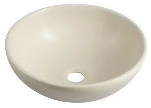 SAPHO - ATTILA keramické umývadlo, priemer 43cm, slonová kost DK005