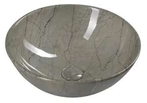 SAPHO - DALMA keramické umývadlo na dosku Ø 42 cm, grigio 113