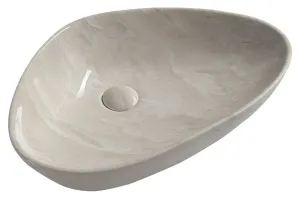 SAPHO - DALMA keramické umývadlo na dosku 58,5x39 cm, marfil 227