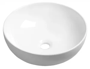 SAPHO - RONDANE keramické umývadlo Ø 41 cm, na dosku, biela AR435