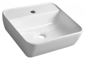 SAPHO - TUJE keramické umývadlo 46x42cm, biela TU0217