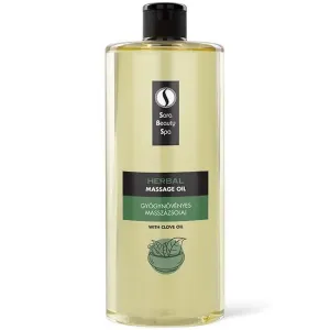 Sara Beauty Spa prírodný rastlinný masážny olej - Bylinkový Objem: 1000 ml #7841413