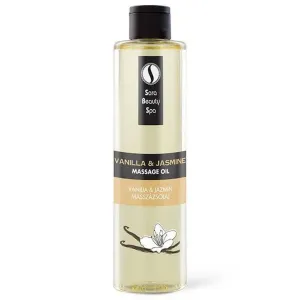 Sara Beauty Spa prírodný rastlinný masážny olej - Vanilka-Jazmín Objem: 250 ml