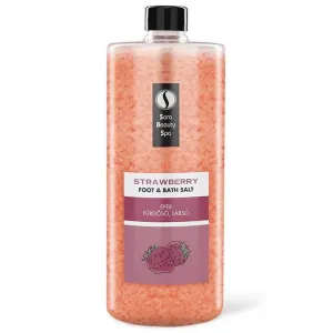 Osviežujúca soľ do kúpeľa na nohy Sara Beauty Spa - Jahoda Objem: 1320 g