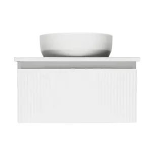 Kúpeľňová skrinka pod umývadlo SAT Evolution 58x30x44,8 cm biela matná SATEVO60WMD