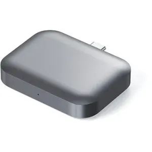 Satechi USB-C Wireless Charging Dock for AirPods Space Grey