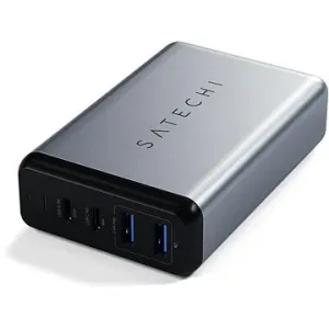 Satechi 75W Dual Type-C PD Travel Charger Space Grey