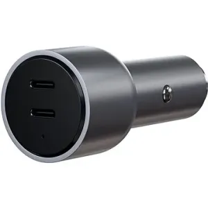 Satechi 40 W Dual USB-C PD Car Charger – Silver