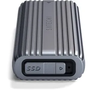 Satechi USB-C NVME & SATA SSD Enclosure Grey