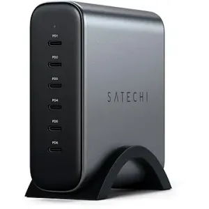 Satechi 200 W USB-C 6-PORT Gan Charger Grey