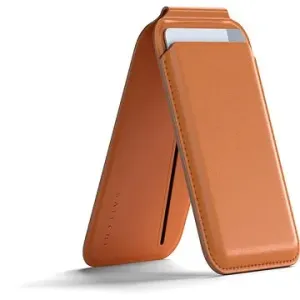 Satechi Vegan-Leather Magnetic Wallet Stand Orange