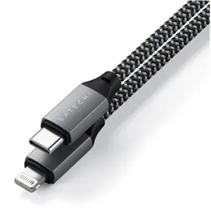 Satechi USB-C to Lightning Short Cable 25 cm – Space Grey