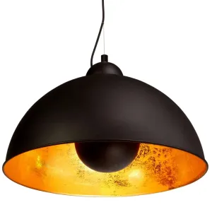 SATELLIGHT Lampa - čierna/zlatá