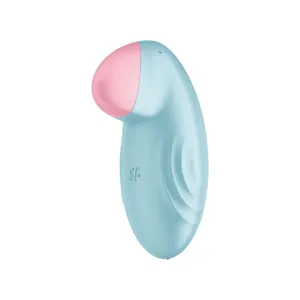 Satisfyer Tropical Tip - inteligentný dobíjací vibrátor na klitoris (modrý)