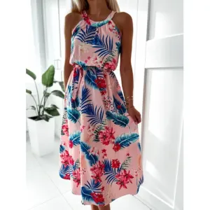 Dlhé kvetované šaty CONSTANCE* veľkosť: one size #6978659