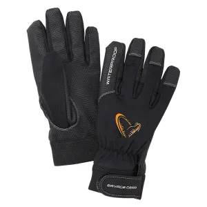 Savage gear rukavice all weather glove black - m #331243