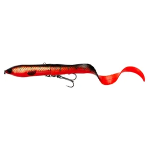 Savage Gear 3D Hard Eel Red N Black 17 cm 50 g Gumová nástraha